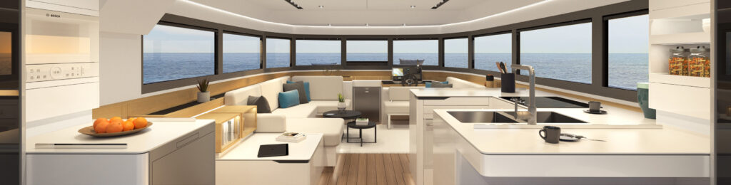 whisper yachts interior